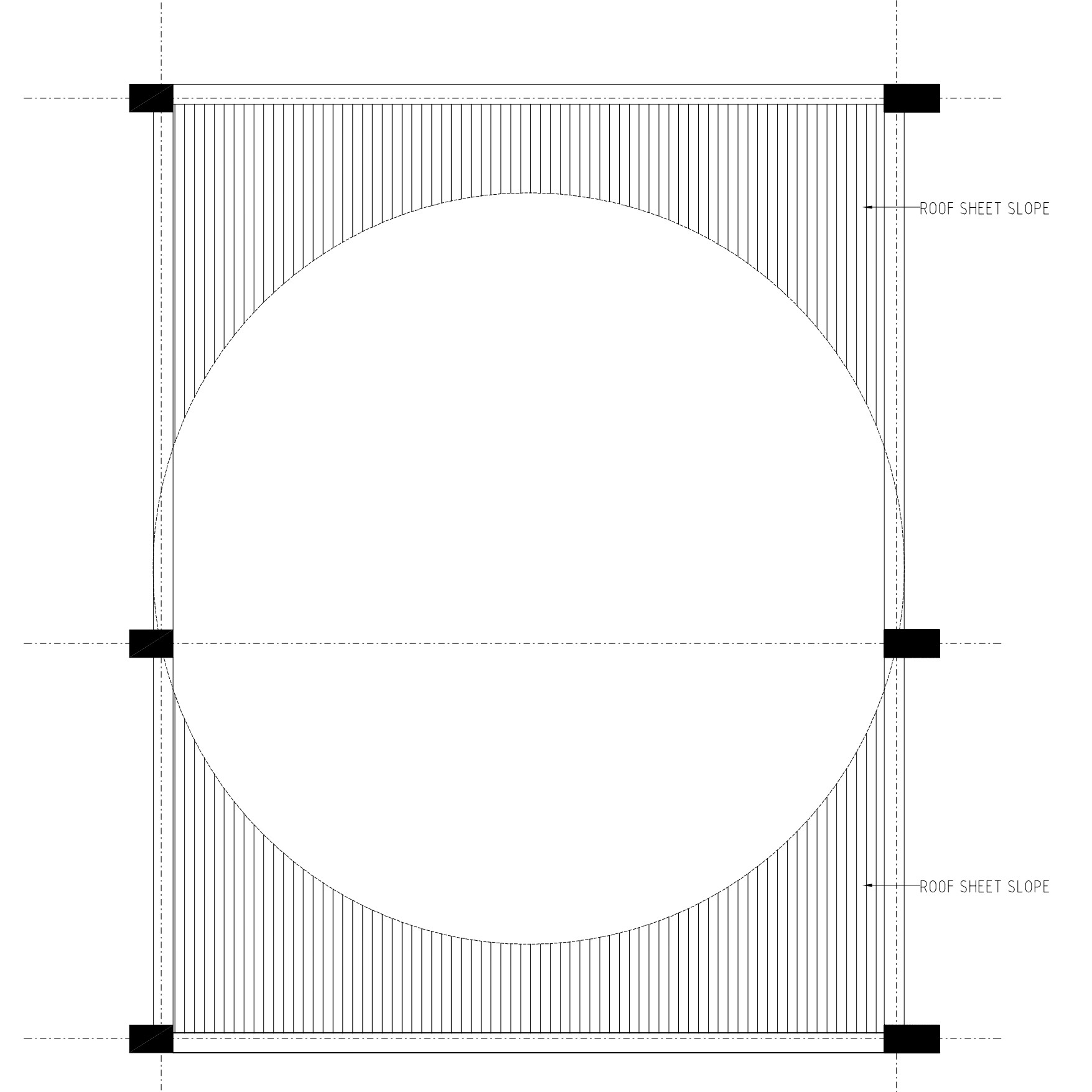 Sample of project plans Night view